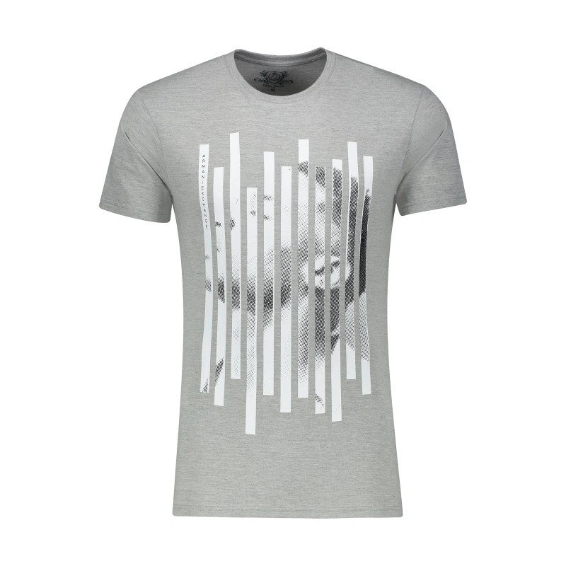 تیشرت آستین کوتاه مردانه ، یقه گرد ، چاپ دار ، استایل معمولی ، جنس نخی ، قد تا روی باسن ، تولید پاتن