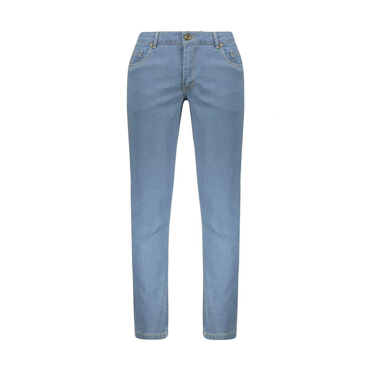 شلوار جین راسته مردانه تولید پاتن جامه می باشد.  جین با کش پایین مناسب استفاده روزمره و مهمانی. شلوا