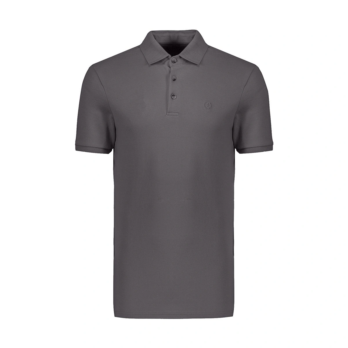 تیشرت آستین کوتاه مردانه جودون - یقه برگردان - 3 دکمه - جنس 97% پنبه و 3% لاکرا ( کش) - تولید کارخان