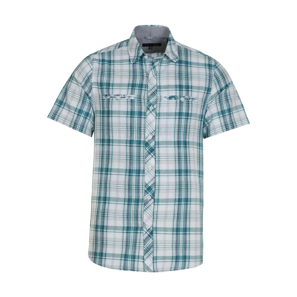 پیراهن آستین کوتاه مردانه تولید شرکت پاتن جامه می باشد. جنس پارچه صد در صد پنبه می باشد. مناسب استفا