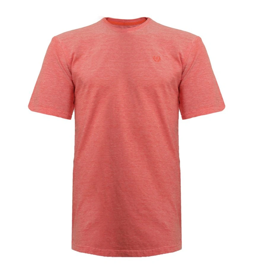 تیشرت آستین کوتاه مردانه - مدل لانگ از کنار داری زیپ میباشد- جنس : پنبه / پنبه / بافت ملانژ - یقه: گ