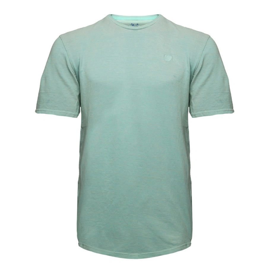 تیشرت آستین کوتاه مردانه - مدل لانگ از کنار داری زیپ میباشد- جنس : پنبه / پنبه / بافت ملانژ - یقه: گ