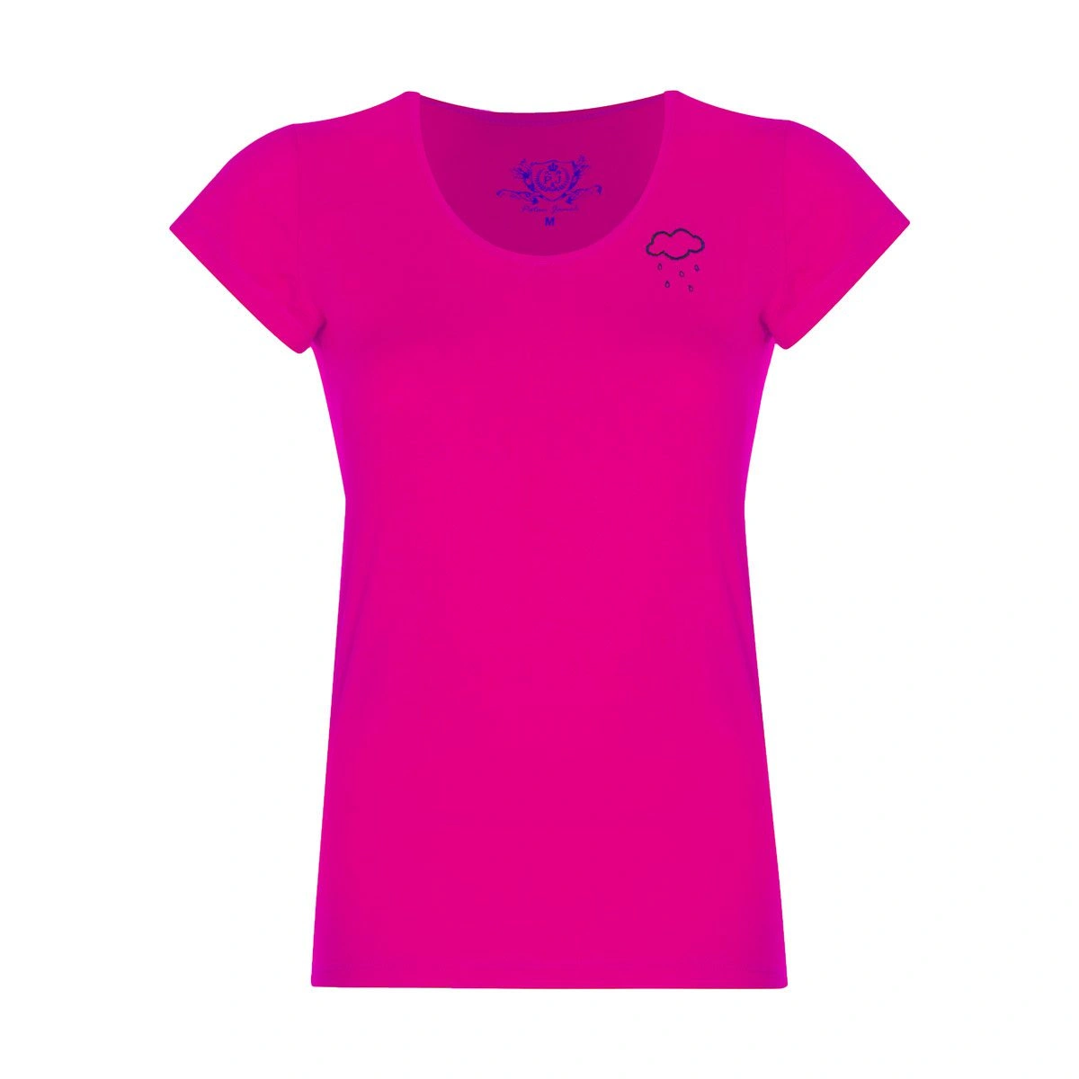 تیشرت آستین کوتاه زنانه تولید شرکت پاتن جامه می باشد. جنس تیشرت پنبه / پلی استر بوده و دارای گلدوزی 