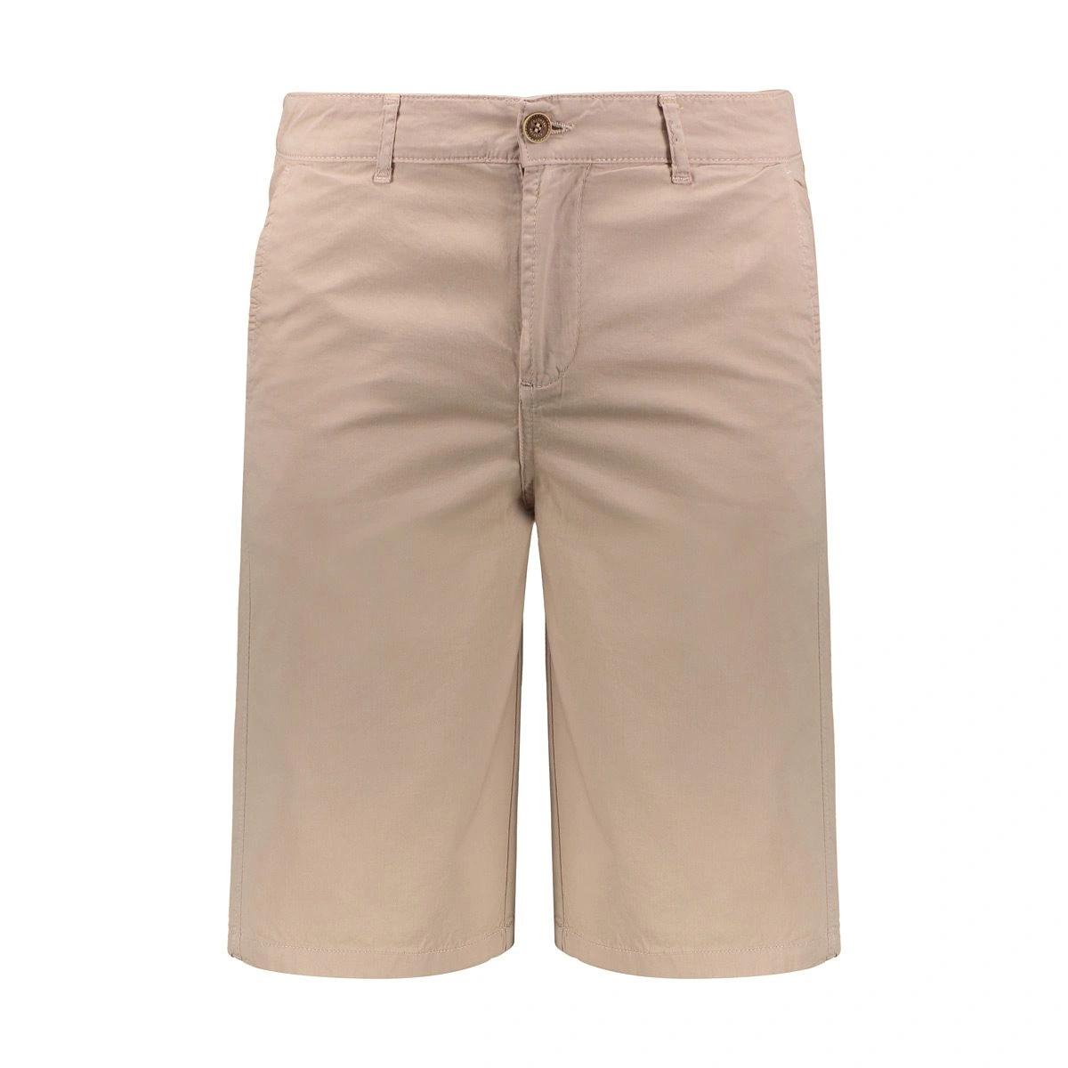 شلوارک کتان مردانه تولید شرکت پاتن جامه - جنس پارچه100% کتان بوده پارچه سبک و خنک - استفاده روزمره و