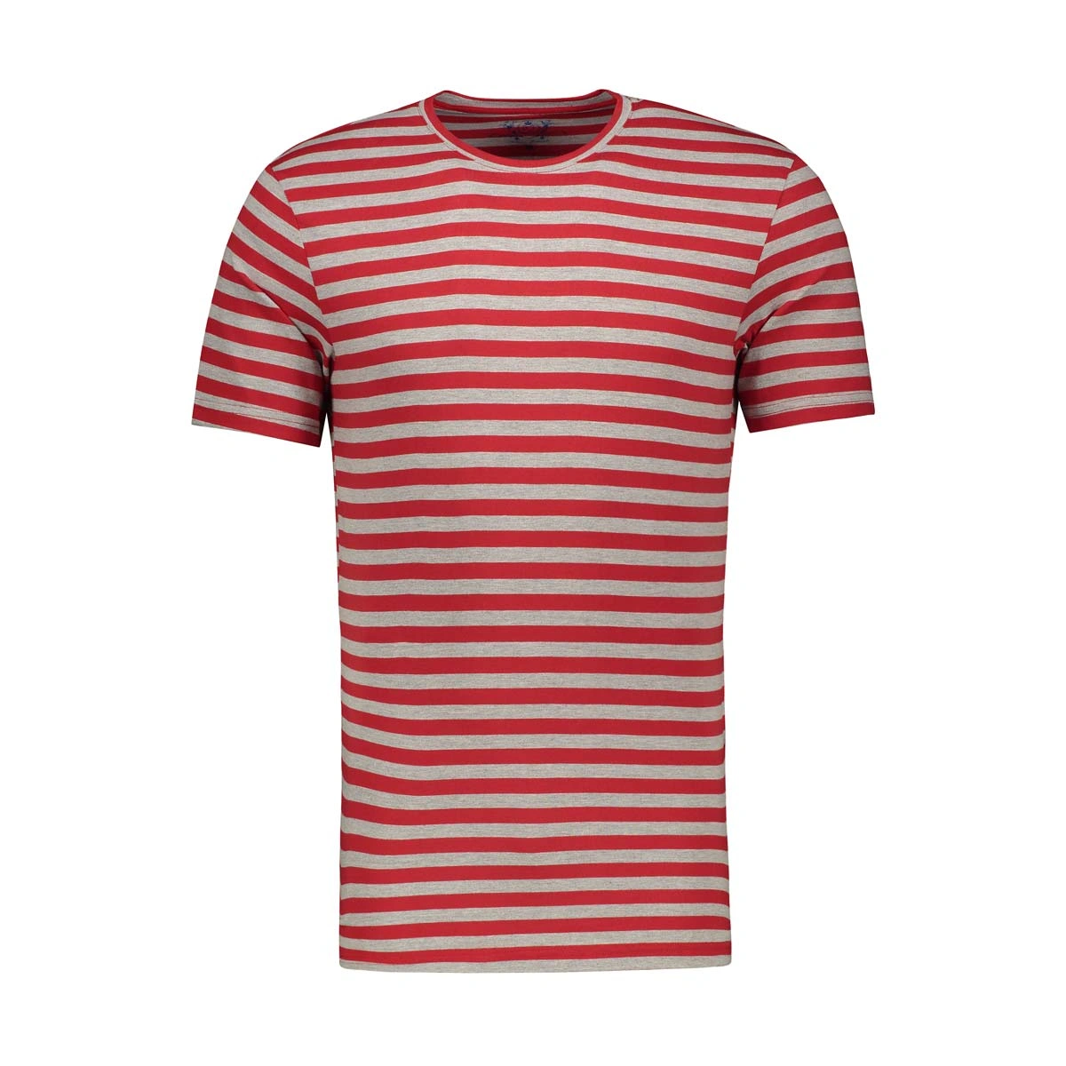 تیشرت راه راه مردانه پاتن جامه.  تی شرت یقه گرد آستین کوتاه. 