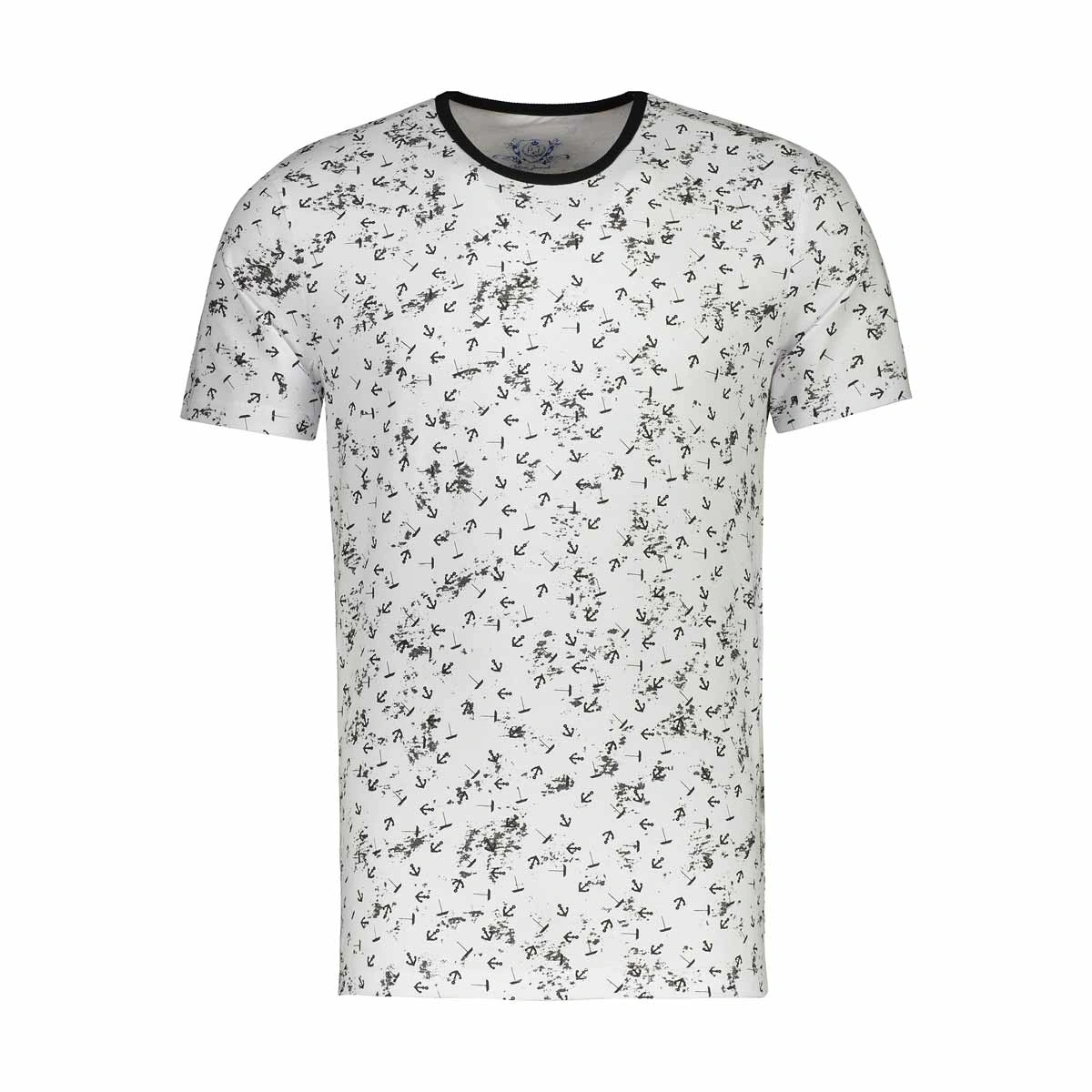 تیشرت آستین کوتاه مردانه تولید شرکت پاتن جامه می باشد. جنس پارچه صد در صد پنبه می باشد. یقه گرد و پا