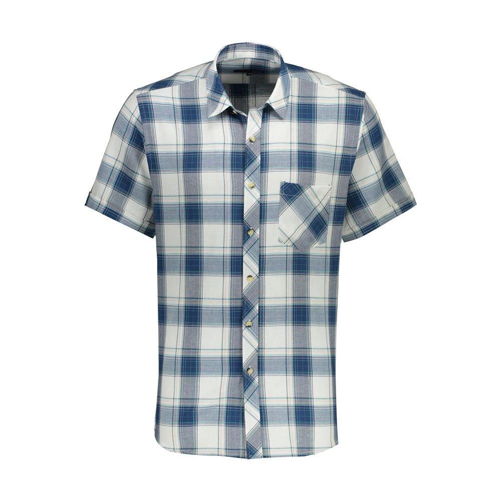 پیراهن آستین کوتاه چهارخانه مردانه از برند پاتن جامه. 