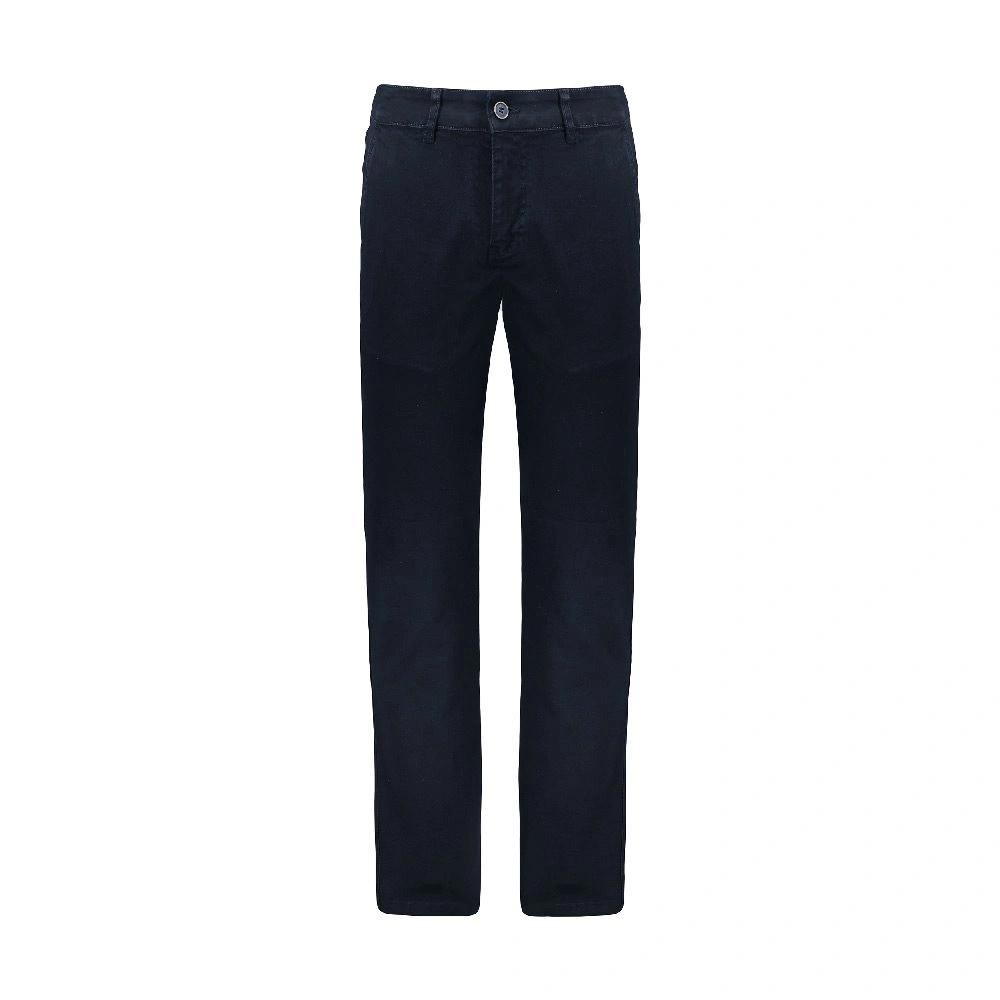 شلوار کتان مردانه تولید پاتن جامه می باشد ، استایل : معمولی ، فاق : متوسط ، به رنگ سرمه ای می باشد -