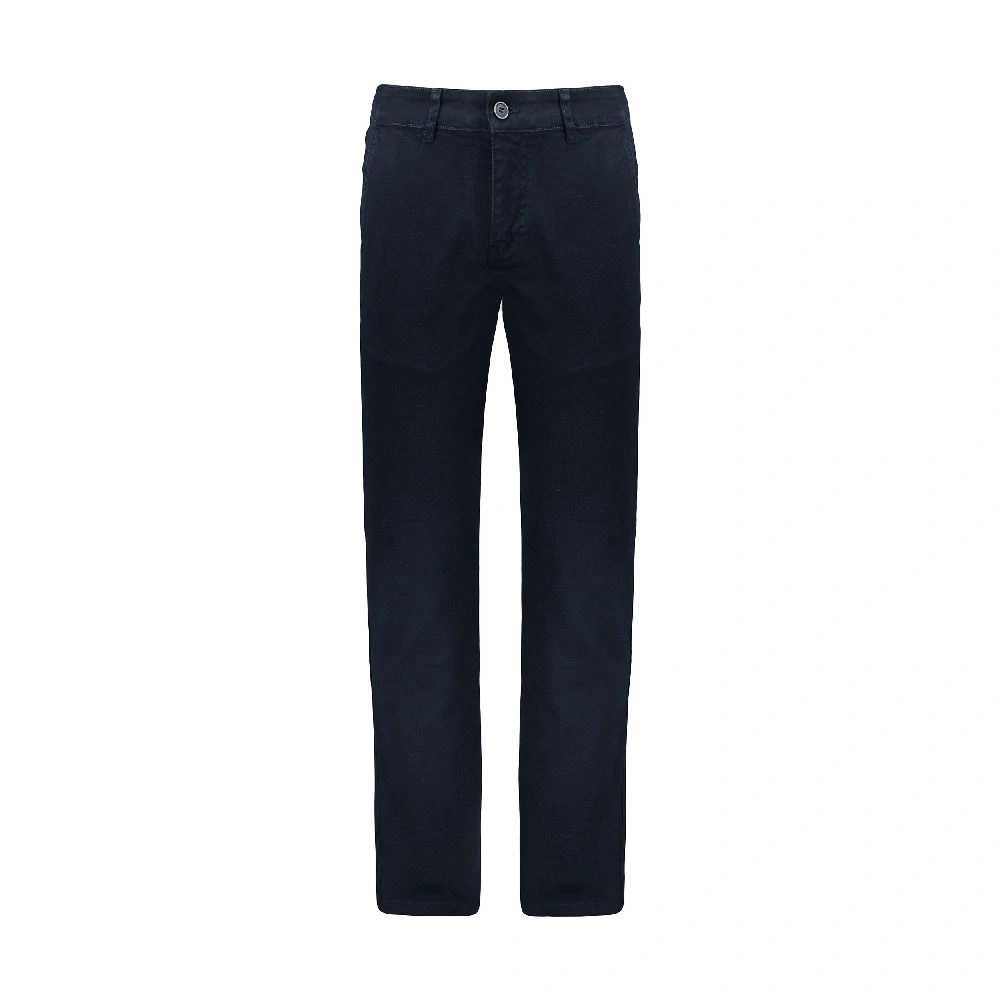 شلوار کتان مردانه تولید پاتن جامه می باشد ، استایل : معمولی ، فاق : متوسط ، به رنگ سرمه ای می باشد -