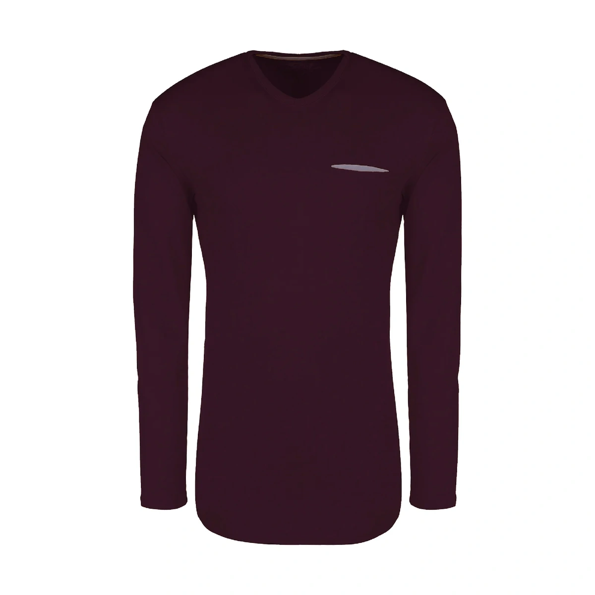 تیشرت آستین بلند لانگ مردانه تولید شرکت پاتن جامه می باشد. جنس تیشرت صد در صد پنبه و پارچه نسبتاً ضخ