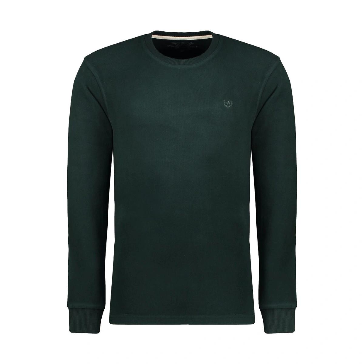 تیشرت آستین بلند مردانه تولید پاتن جامه می باشد. جنس تیشرت صد در صد پنبه پارچه خار خورده (سلانیک) می