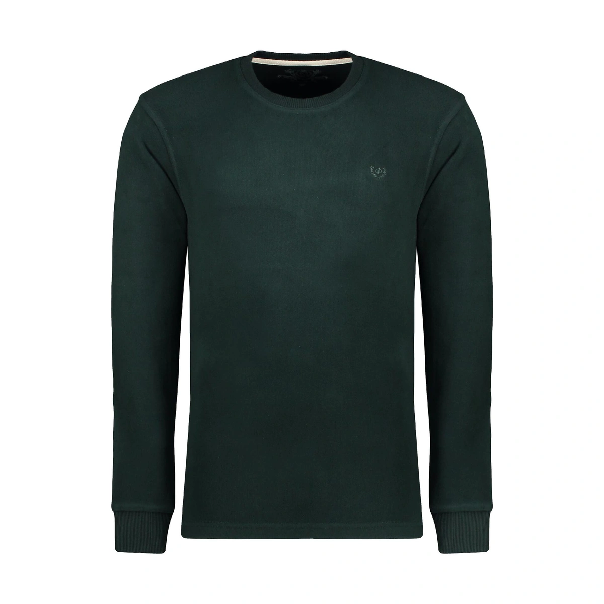 تیشرت آستین بلند مردانه تولید پاتن جامه می باشد. جنس تیشرت صد در صد پنبه پارچه خار خورده (سلانیک) می