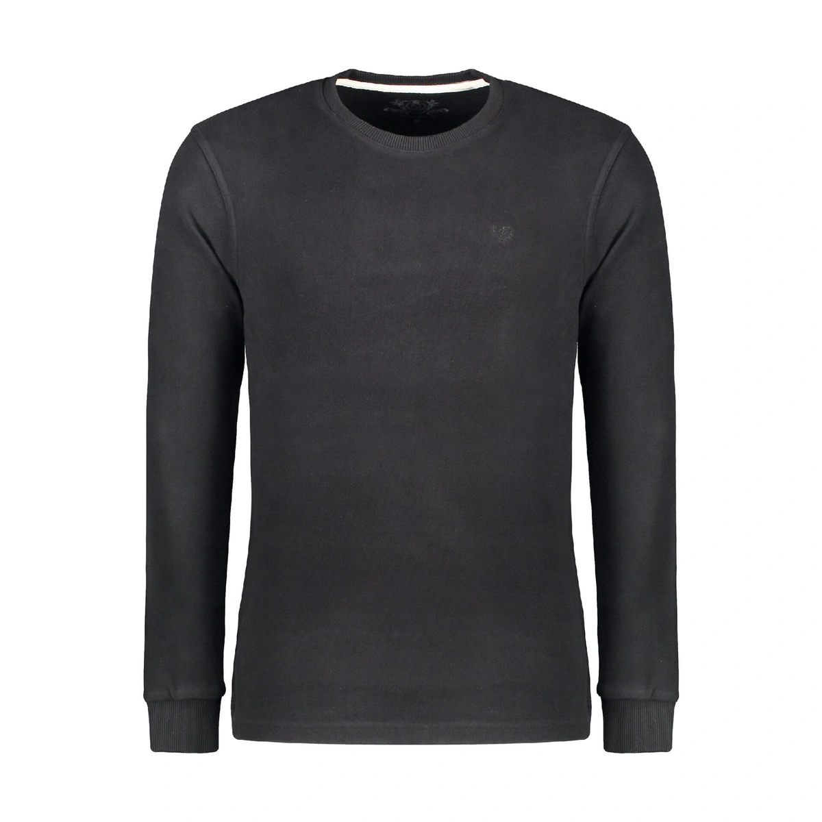 تیشرت آستین بلند مردانه تولید پاتن جامه می باشد. جنس تیشرت صد در صد پنبه پارچه خار خورده (سلانیک) می