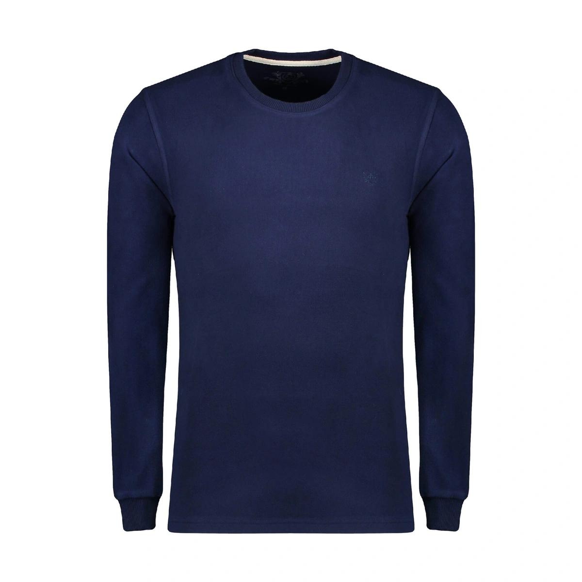 تیشرت آستین بلند مردانه تولید پاتن جامه می باشد. جنس تیشرت صد در صد پنبه پارچه خار خورده (سلانیک) می