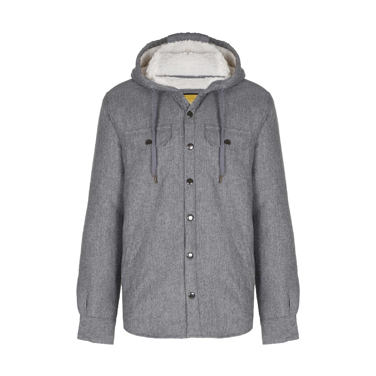 کت کتان تولید پاتن جامه می باشد. جنس پارچه صد در صد کتان و دارای خز داخل کاپشن و کلاه می باشد. دارای