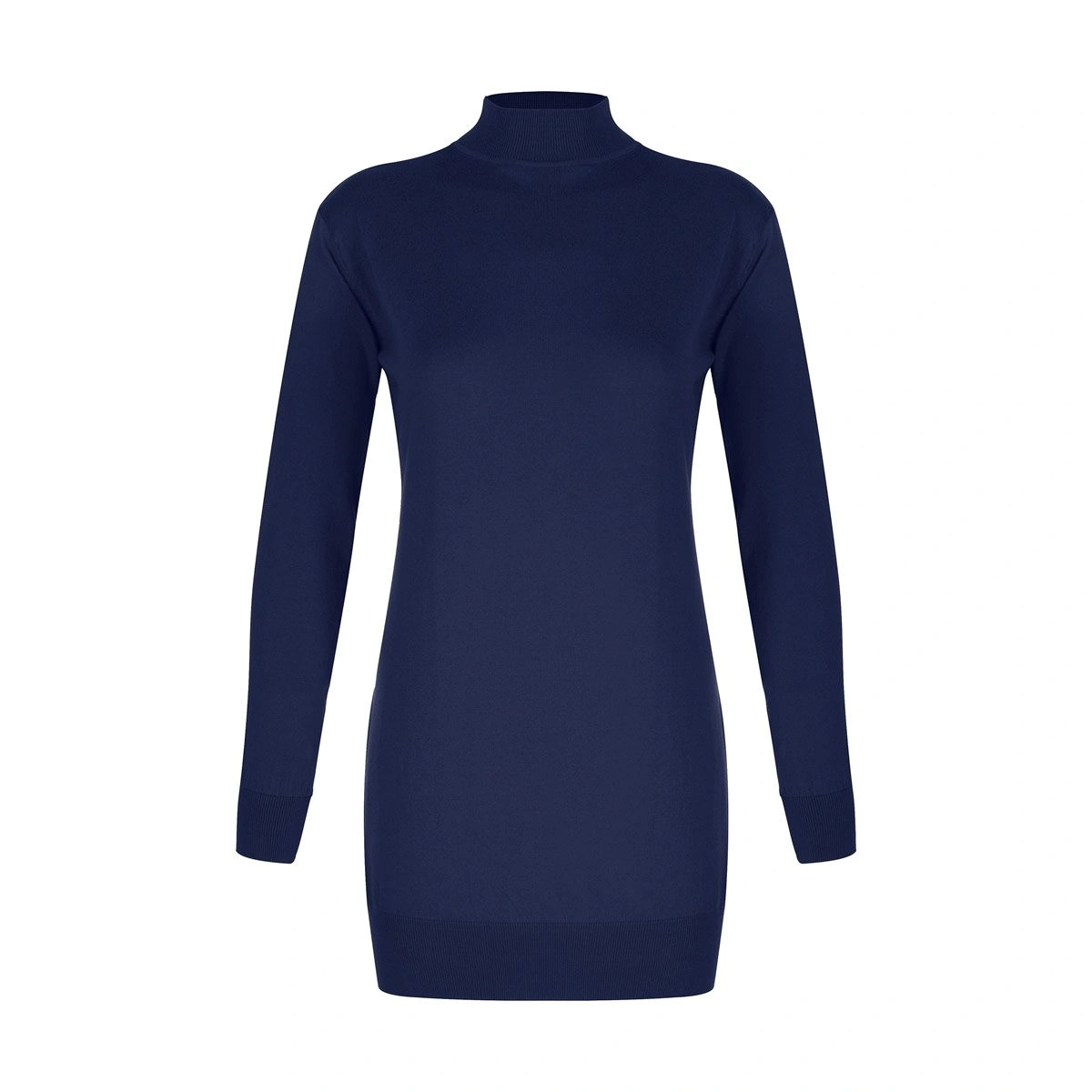 تونیک بافت زنانه تولید پاتن جامه می باشد . جنس کار پنبه می باشد . یقه اسکی با ارتفاع 4/5 سانت - قد ک