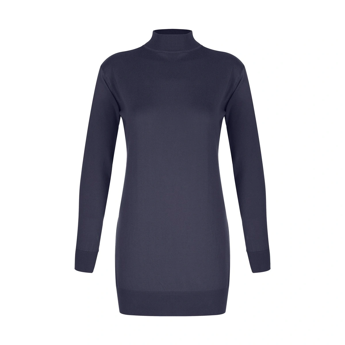 تونیک بافت زنانه تولید پاتن جامه می باشد . جنس کار پنبه می باشد . یقه اسکی با ارتفاع 4/5 سانت - قد ک