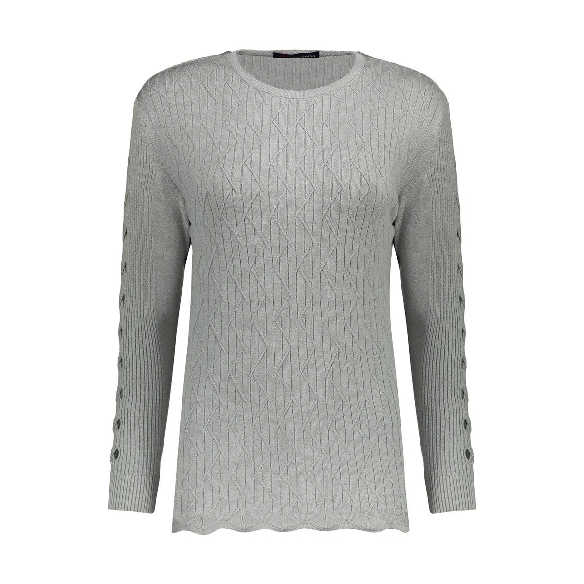 بافت زنانه تولید پاتن جامه می باشد - یقه : گرد - بافت کار : کبریتی درشت می باشد - جنس کار از پنبه می