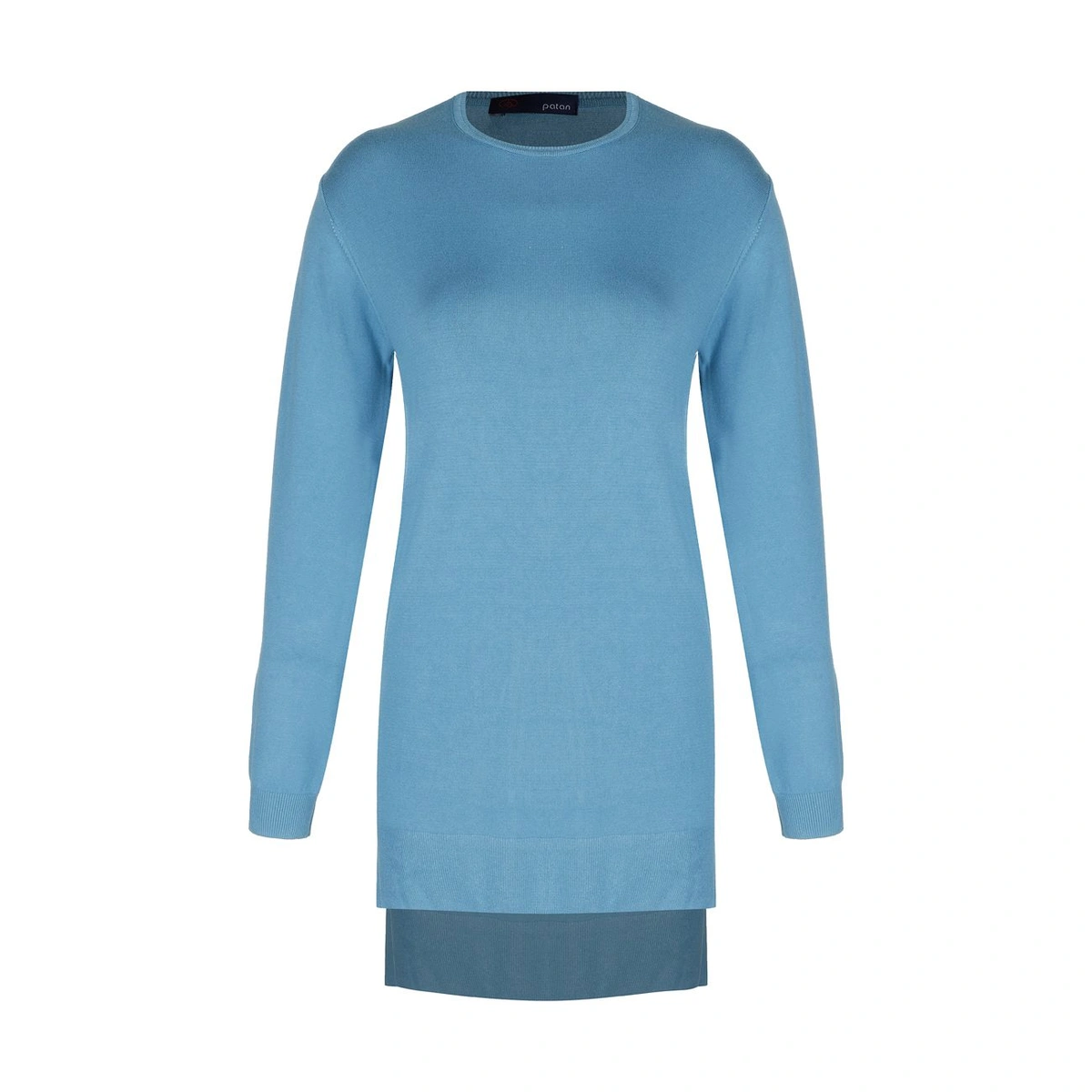 تونیک بافت زنانه تولید پاتن جامه می باشد - قد پشت کار بلند تر از قد جلوی کار می باشد - بافت با تراکم