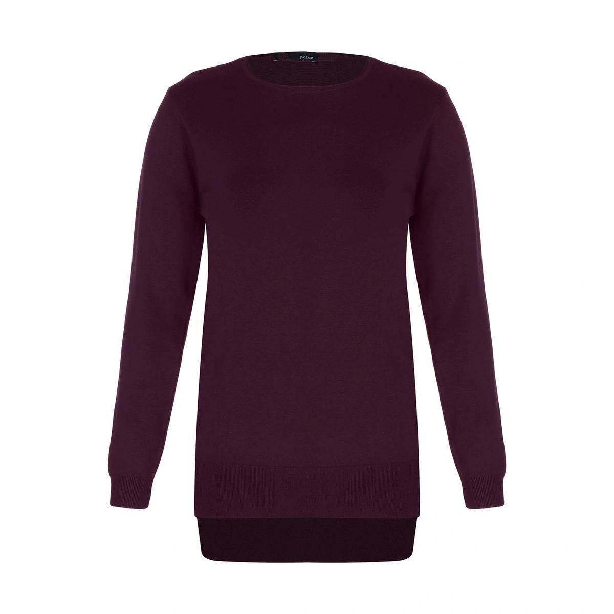 تونیک بافت زنانه تولید پاتن جامه می باشد - قد پشت کار بلند تر از قد جلوی کار می باشد - بافت با تراکم