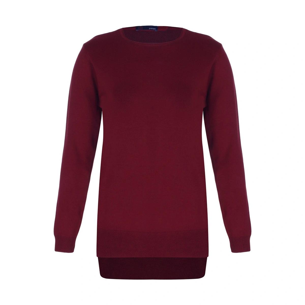 تونیک بافت زنانه تولید پاتن جامه می باشد - قد پشت کار بلند تر از قد جلوی کار می باشد - بافت با تراکم