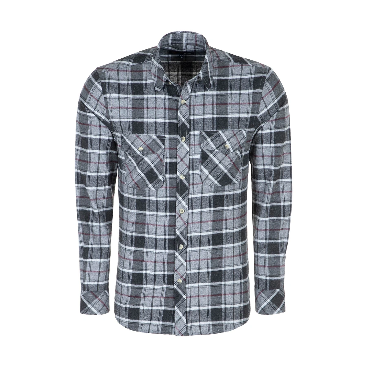 پیراهن چهارخانه مردانه مدل پشمی رگولار آستین بلند. خرید از فروشگاه آنلاین پاتن جامه. 