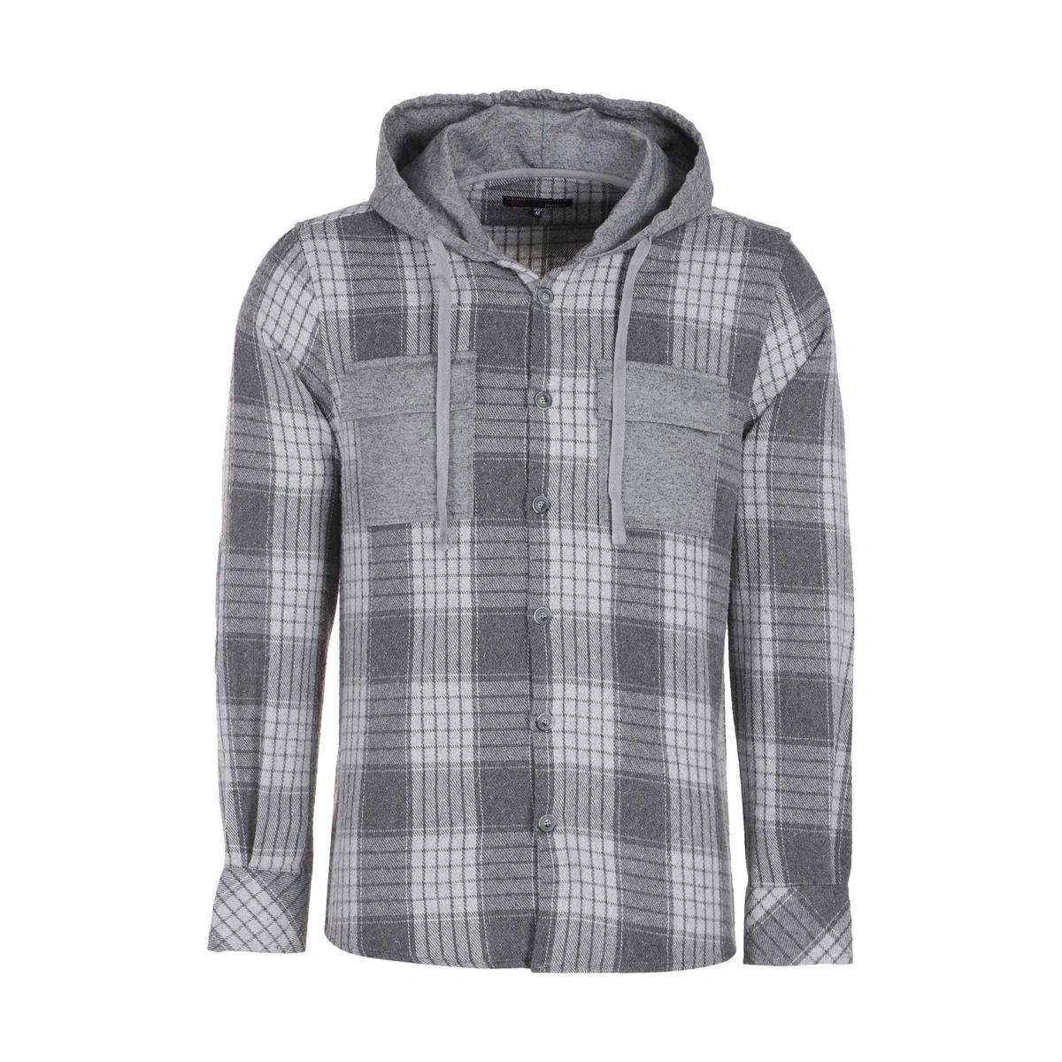 پیراهن کلاهدار مردانه تولید پاتن جامه می باشد. پارچه پشمی و جنس آن 65 درصد پنبه / 35 درصد پلی استر م