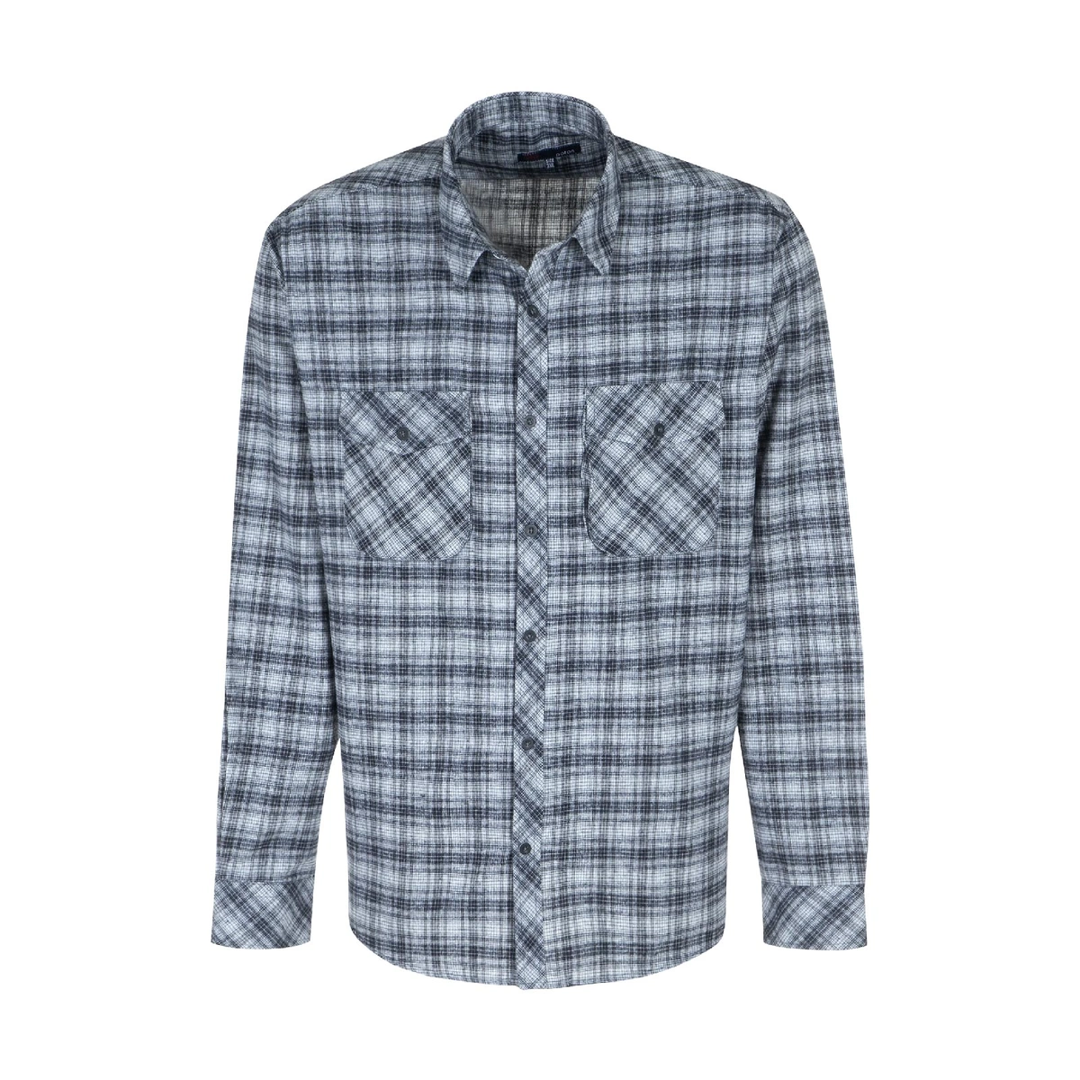 پیراهن آستین بلند طرح چهارخانه پشمی مردانه . پیراهن پشمی پاتن جامه. 