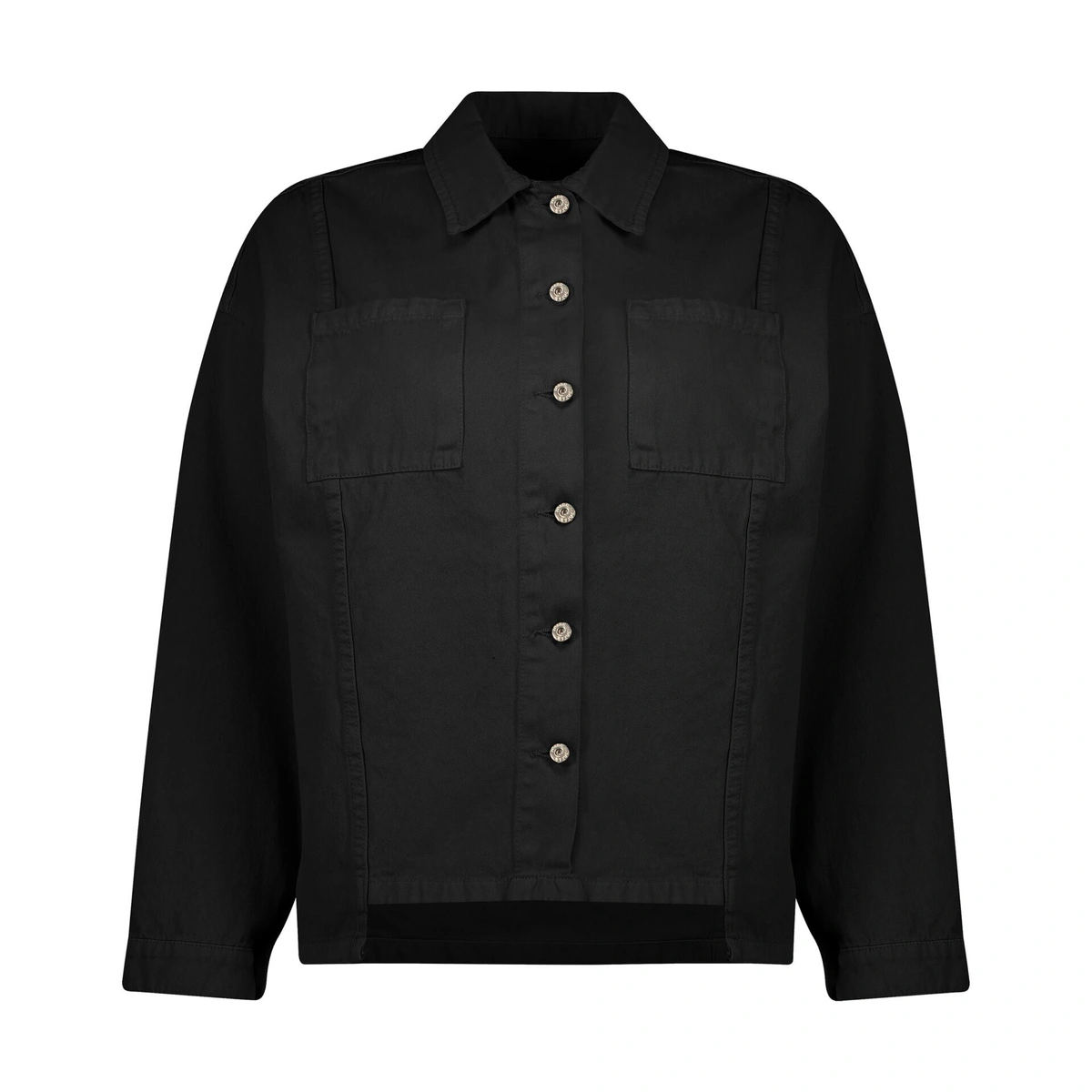 کت کتان زنانه تولید پاتن جامه می باشد. جنس کت صد در صد کتان (پنبه / نخ) می باشد. پارچه نیمه ضخیم قد 