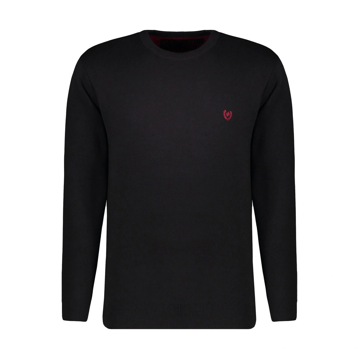 بافت یقه گرد مردانه رنگ مشکی تولید پاتن جامه می باشد. جنس بافت صد در صد پنبه می باشد.پارچه با تراکم 