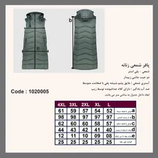 پافر شمعی زنانه