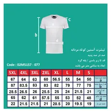 تیشرت استین کوتاه مردانه