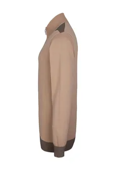 ژاکت بافت مردانه زیپدار