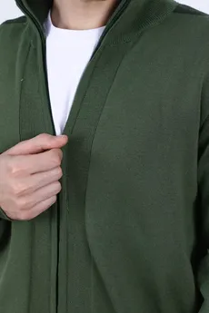 ژاکت بافت مردانه زیپدار