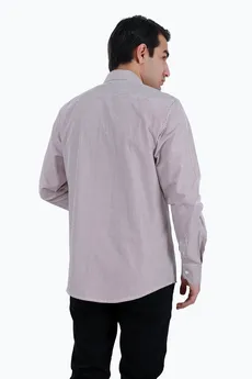 پیراهن آستین بلند نخی مردانه