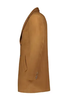 پالتو فوتر مردانه کلاسیک رنگ شتری