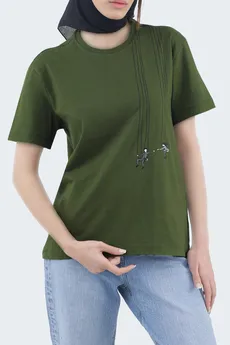 تیشرت طرح دار زنانه