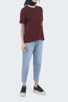 تیشرت طرح دار زنانه