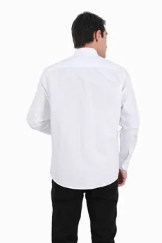 پیراهن آستین بلند کلاسیک مردانه نخی