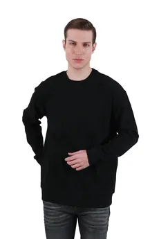 تیشرت آستین بلند مردانه یقه گرد