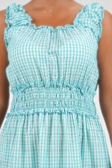 پیراهن بلند نخی زنانه