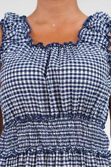 پیراهن بلند نخی زنانه