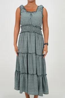 پیراهن بلند نخی زنانه