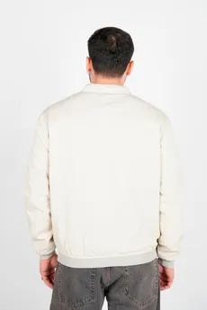 کاپشن یقه فرنچ کتان مردانه