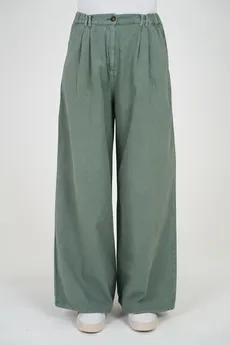 شلوار کتان زنانه مدل فول بگی