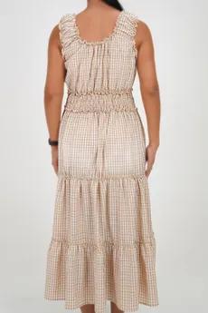 پیراهن بلند نخی زنانه