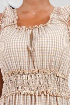 پیراهن بلند نخی زنانه