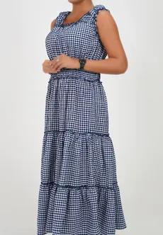 پیراهن بلند نخی زنانه