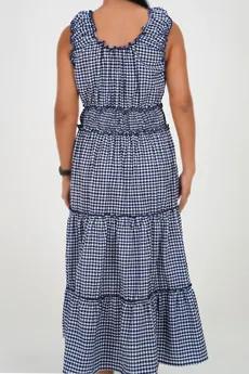 پیراهن بلند نخی زنانه