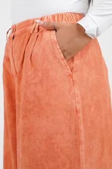 شلوار کتان زنانه مدل فول بگی